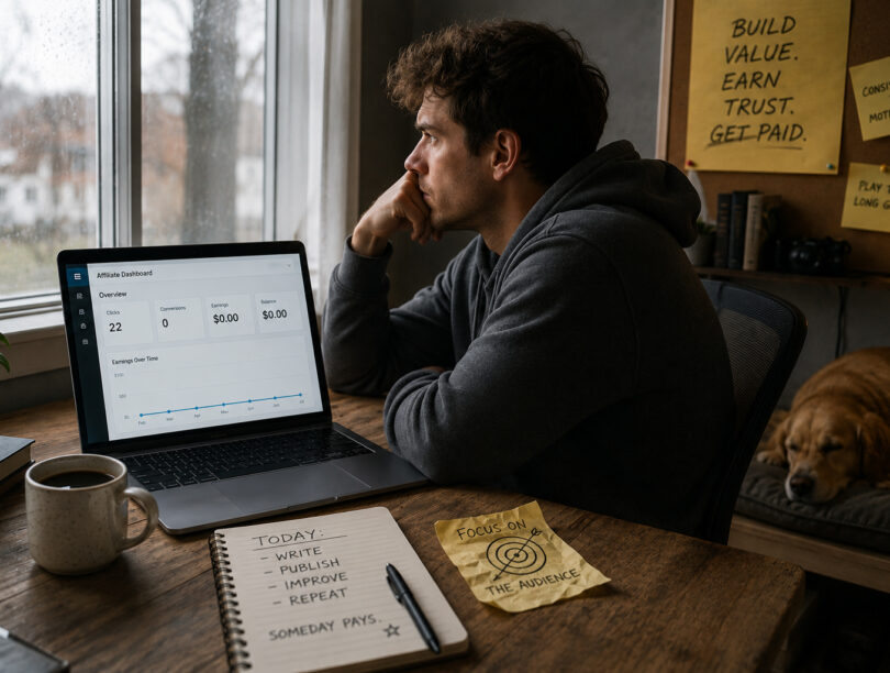 Is Affiliate Marketing Still Worth It in 2026? (I’m Still Waiting for My First Commission)